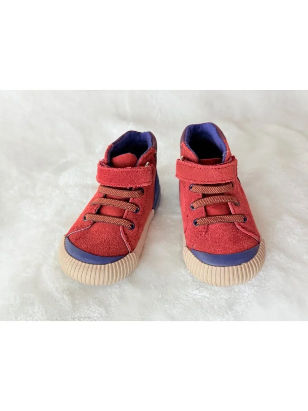 size 5 M SR Striderite Stride rite DUNE high top casual shoes sneakers boys rust